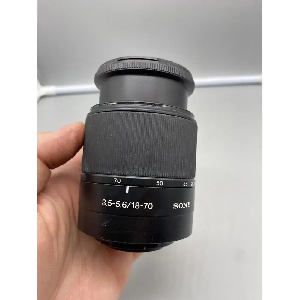 Sony Lens 55 F3.5-5.6/18-70 DT 3.5-5.6 Macro 0.38m/1.3ft Tested 3170390 N50